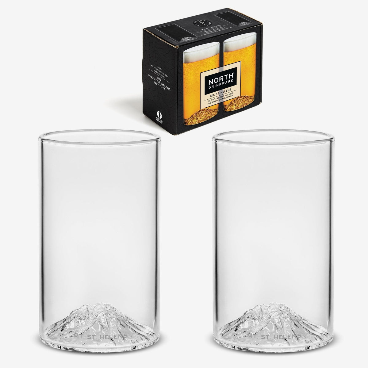 Mt. St. Helens Pint Set of 2