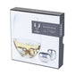 Glacier Rocks Stainless Steel Wine Globes Set of 4