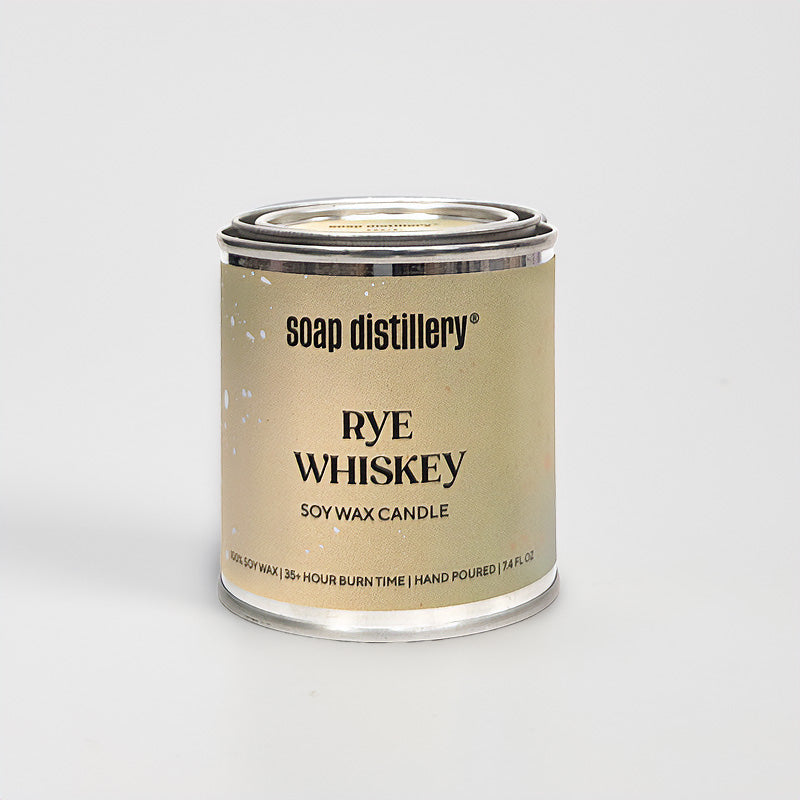 Rye Whiskey Soy Wax Candle