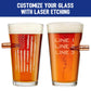 Patriotic Pint Glass - 16oz