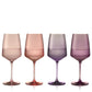 Reserve Nouveau Crystal Wine Glasses in Moonrise, Set of 4