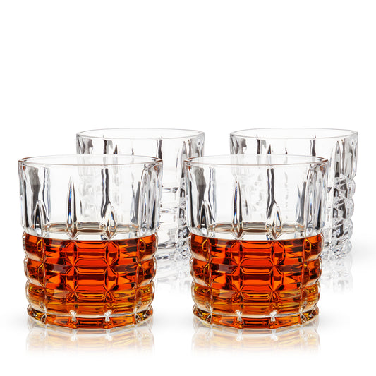 Highland Crystal Tumblers Set of 4