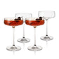 Reserve Julien Crystal Coupe Glasses Set of 4