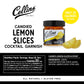 Candied Lemon Slices in Syrup 10.6 oz , Set of 6