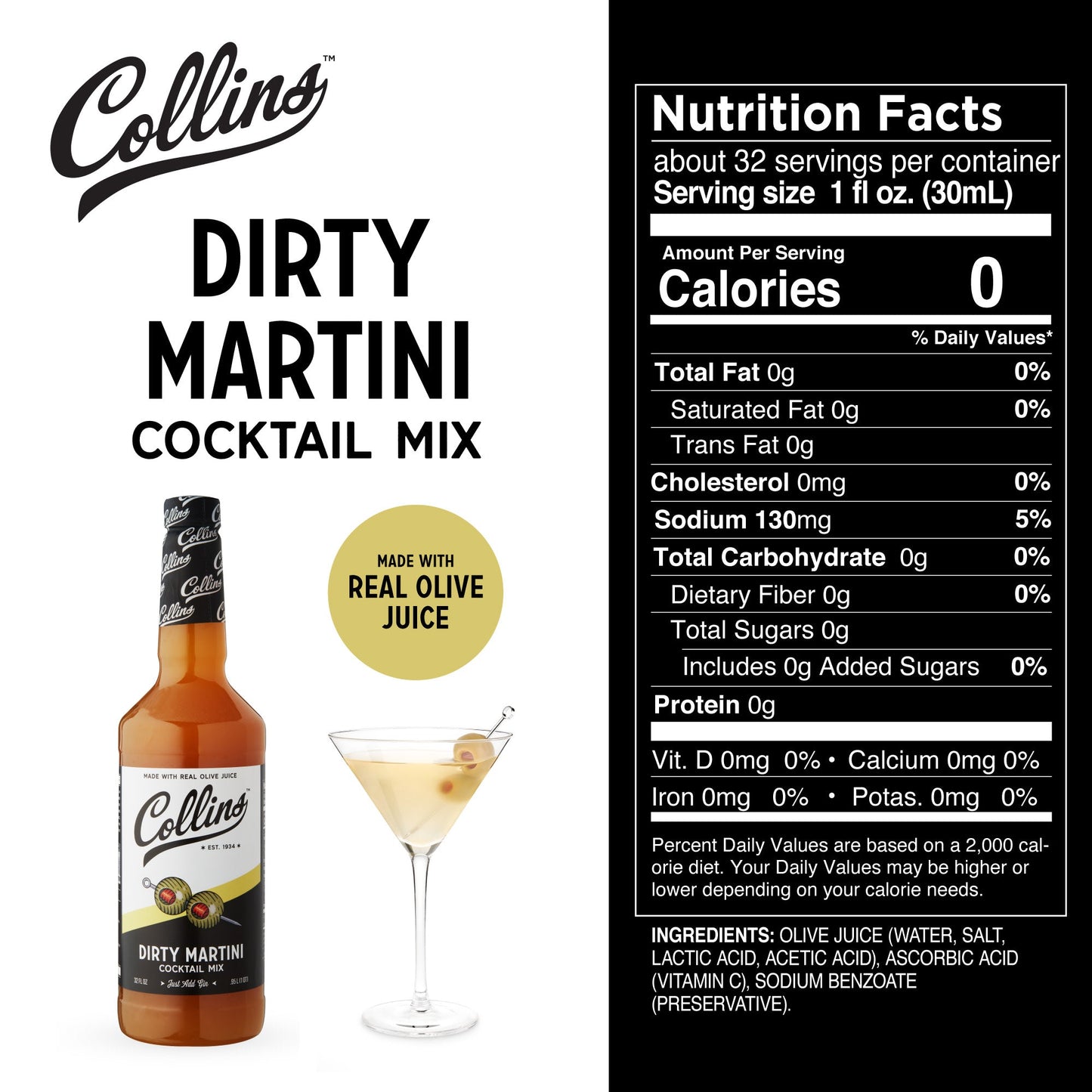 Dirty Martini Kit