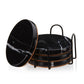 Marble Coaster Set in Black Set of 4
