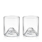 Mountain Crystal Tumblers Set of 2