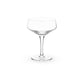 Raye Angled Crystal Coupe Glasses Set of 2