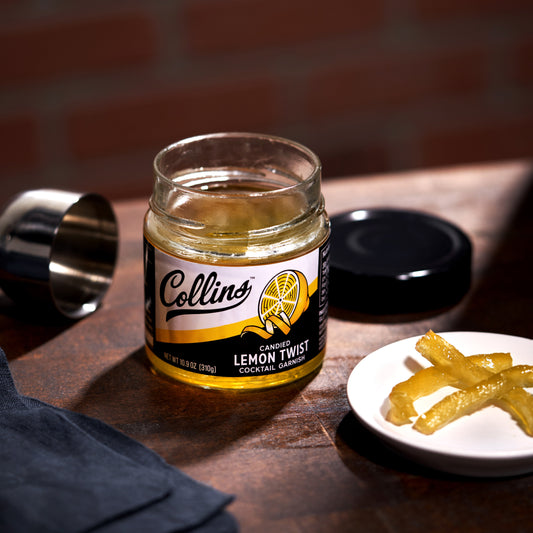 Candied Lemon Twist in Syrup 10.9 oz , Set of 6