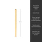 Belmont Lowball Straws Set of 6