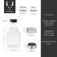 5 Piece Stacking Smoked Cocktail Kit