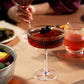 Meridian Crystal Coupe Glasses Set of 2