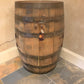 Top Seller- Bourbon Barrel Cabinet with multicolor LED's -engraving available- loaded with unique features