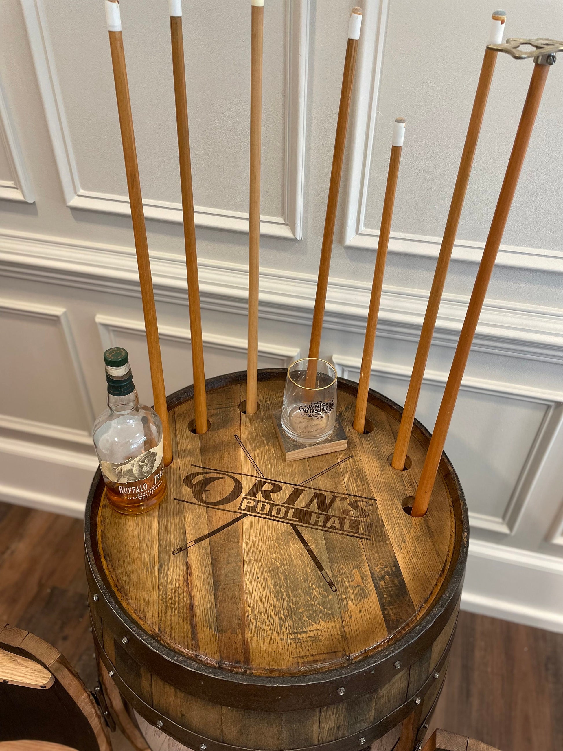 Custom Products made from Whiskey Barrel