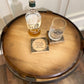Bourbon Barrel End Table
